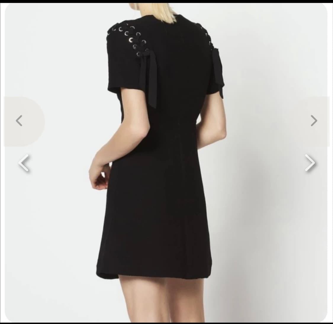 산드로 블랙 미니원피스 상품이미지1