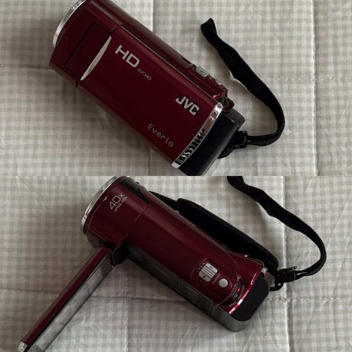 풀구성 JVC GZ-HM670 빈티지캠코더 디카 소니 파나소닉 카리나 상품이미지6