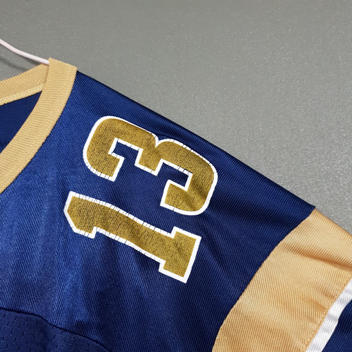 챔피온 LA Rams 풋볼 메쉬 풋볼 유니폼 반팔 져지 티셔츠 워너 상품이미지6