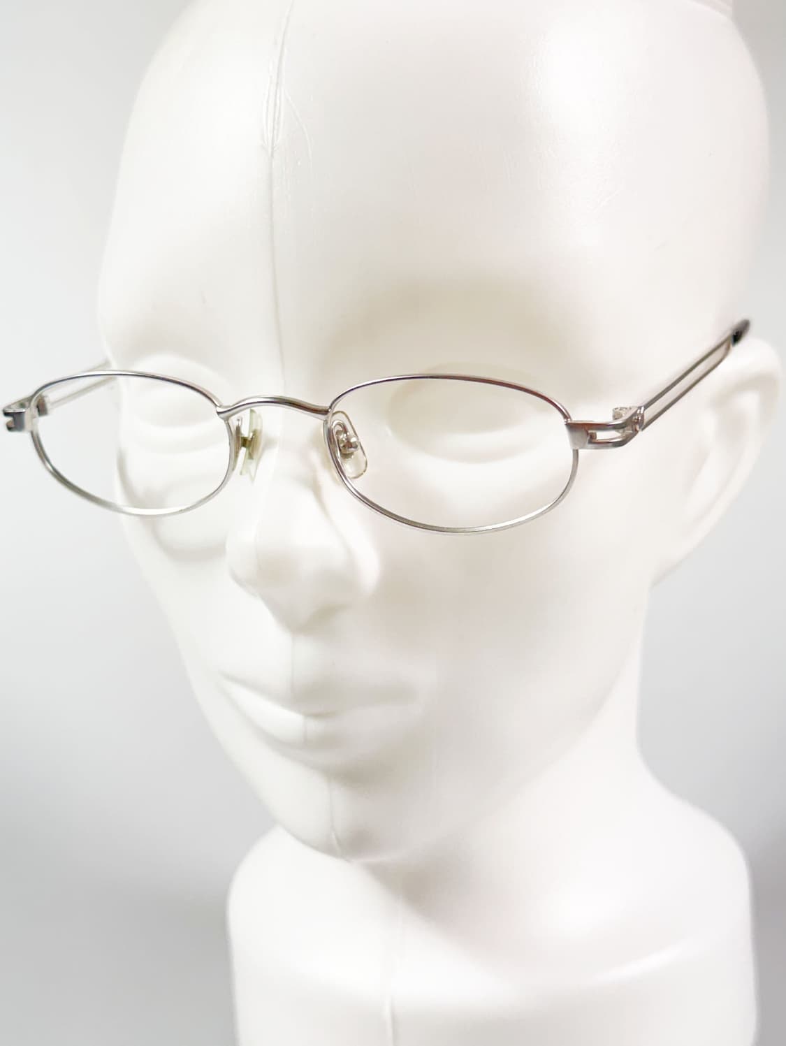 KEIT 실버 메탈 슬림 오벌 프레임 빈티지 안경 상품이미지8