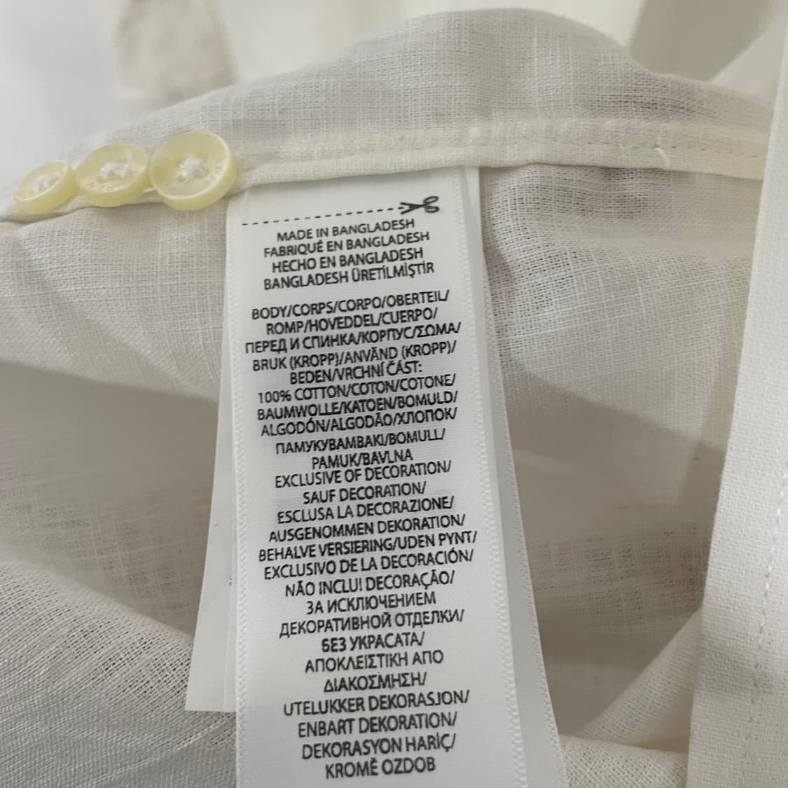 폴로랄프로렌 셔츠 화이트  상품이미지4