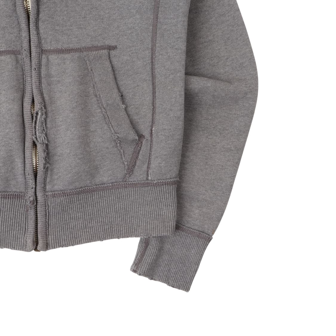 아베크롬비 아치 로고 헤비 후드집업 상품이미지4