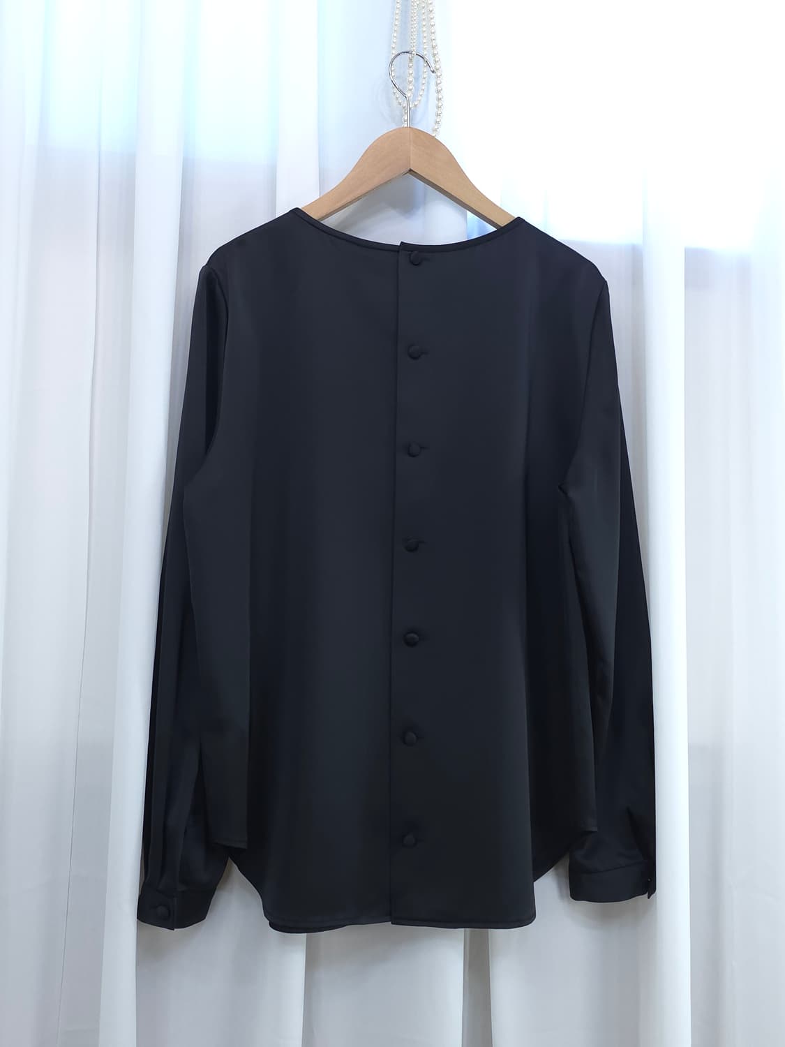 ST. VERMEER 블랙 여성 블라우스 9 상품이미지6