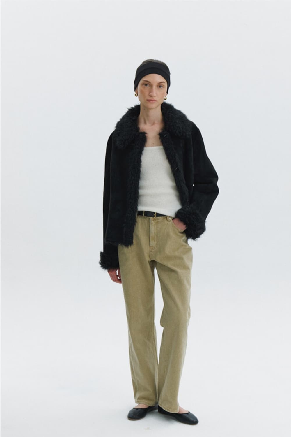 Lo61 Ida Mustang Jacket 무스탕 자켓  상품이미지1