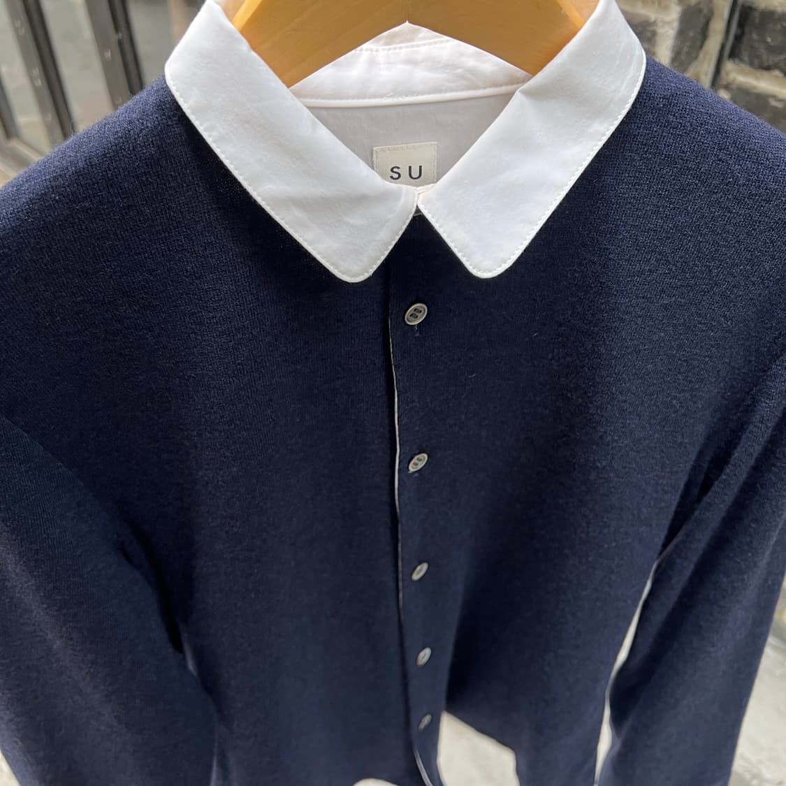 Sunao Kuwahara 셔츠 가디건 상품이미지7