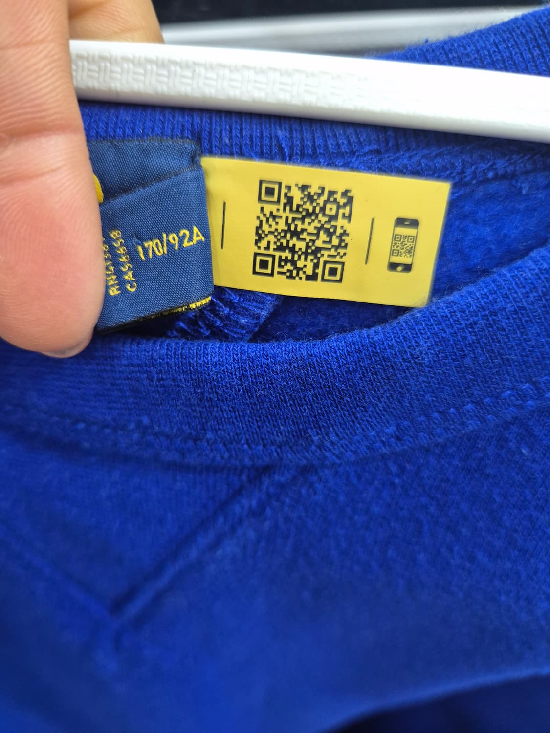 폴로 랄프로렌 기모 맨투맨 티셔츠 / 95 (정품) 상품이미지6