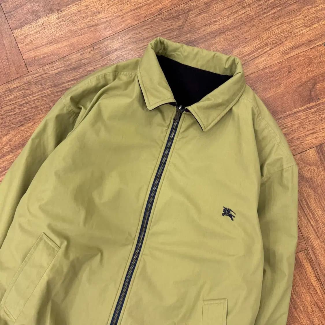 100 Burberry 버버리 90s 리버시블 양면 자켓  상품이미지3