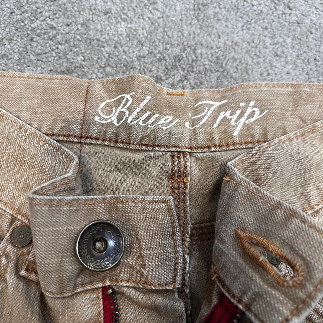 에드윈 블루트립503  베이지 웨스턴 팬츠(28) 상품이미지6