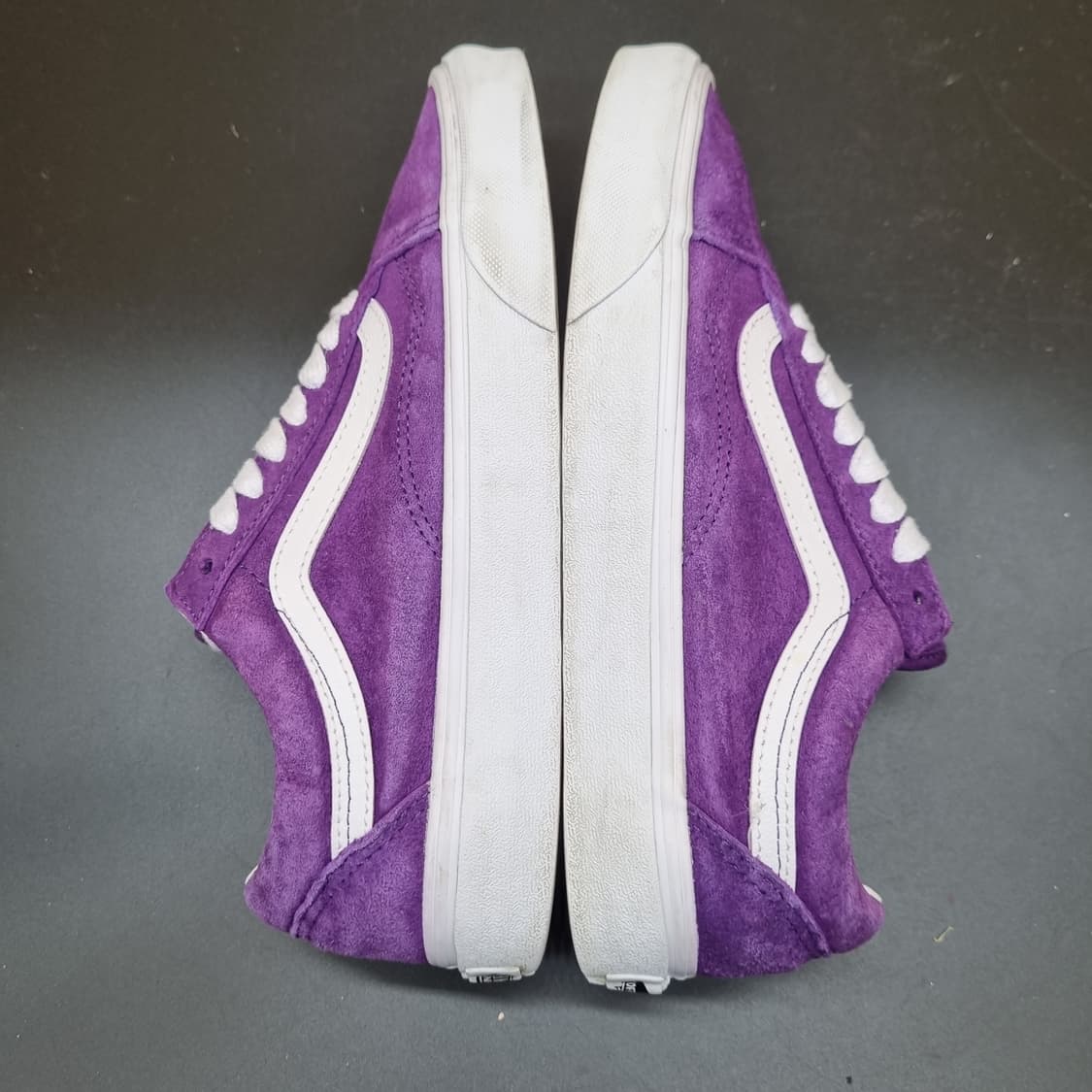 반스 올드스쿨 스웨이드 퍼플 스니커즈 245 상품이미지5