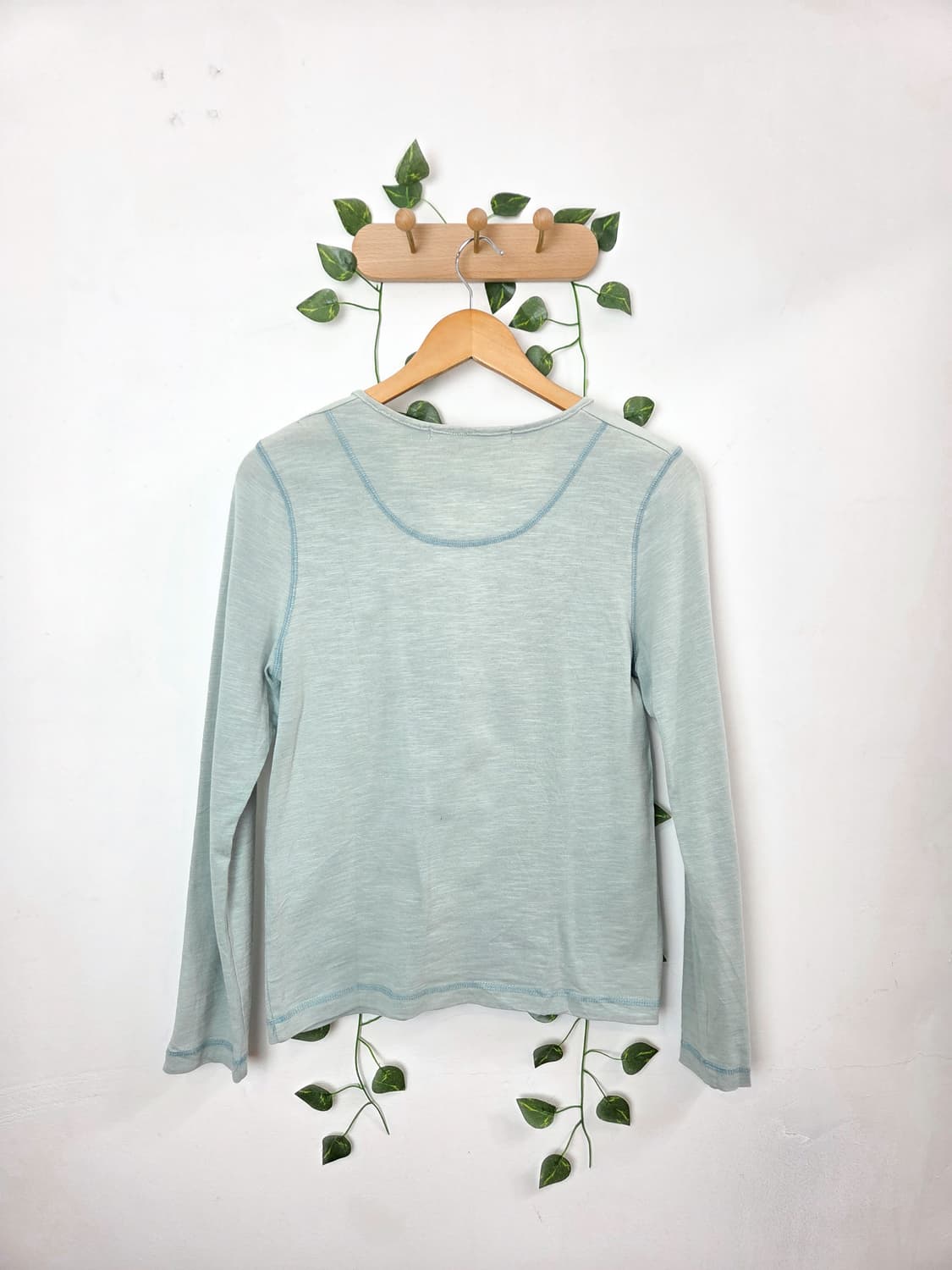 물빛 단추 슬리브 상품이미지5