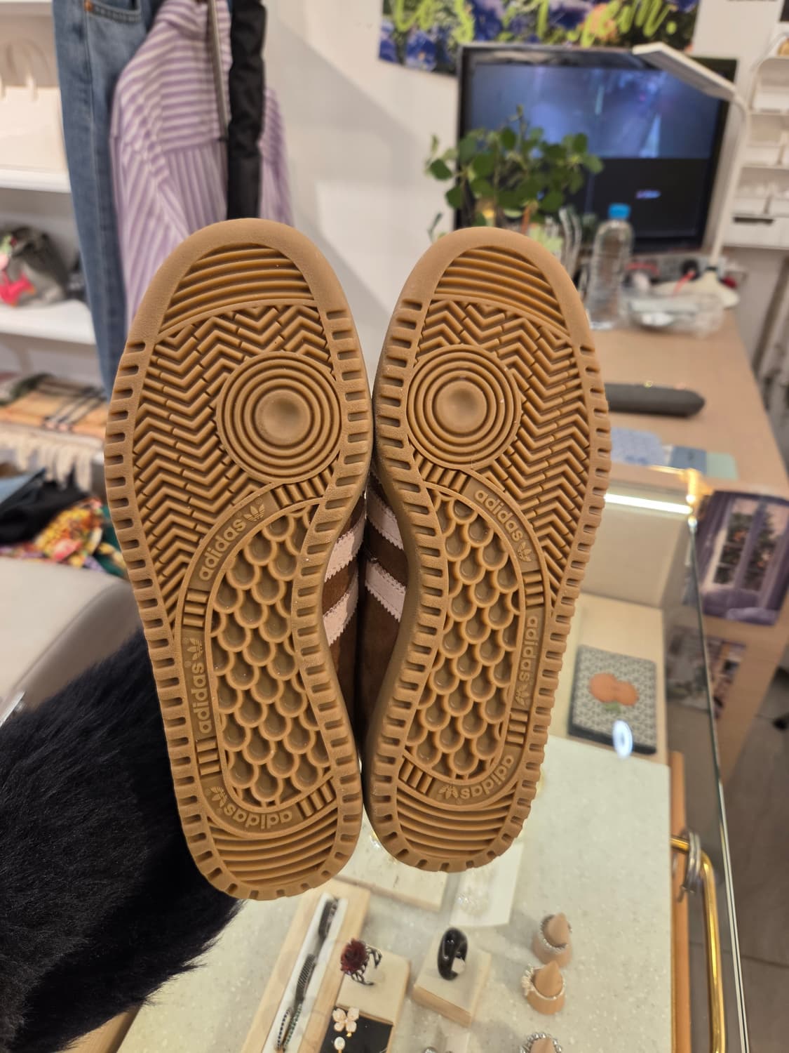 아디다스 버뮤다 프리러브 (브라운 핑크) 230 상품이미지8