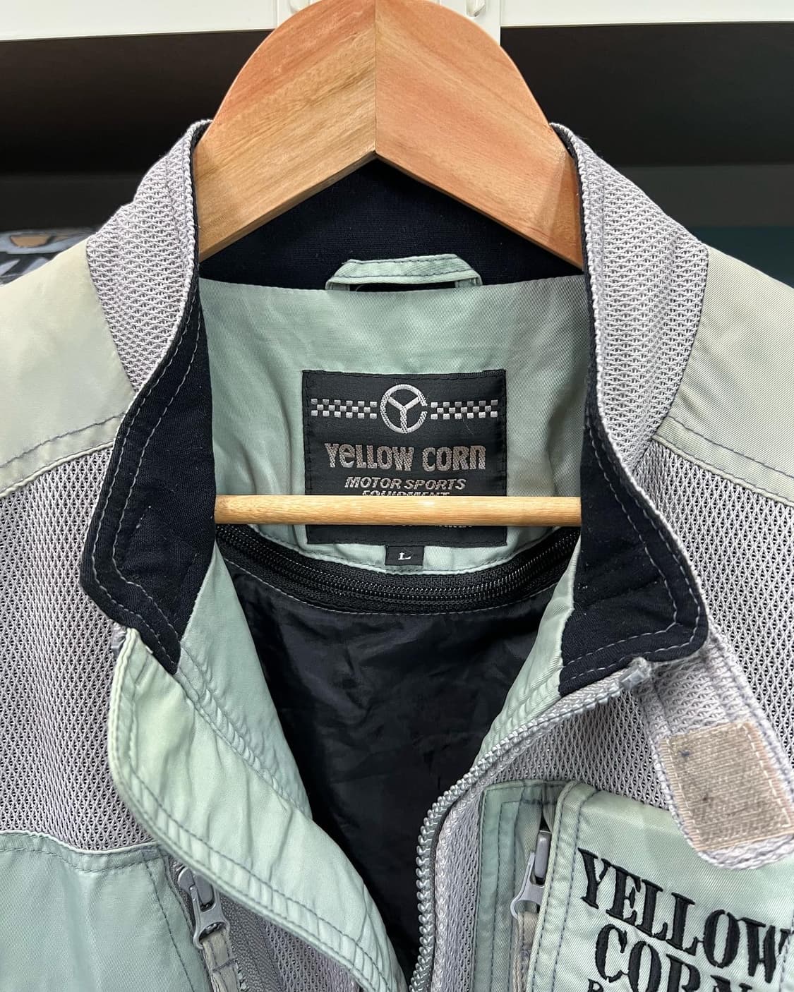 MESH NYLON RACING JACKET 상품이미지7