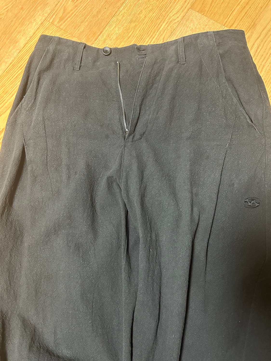 산산기어 WEAVE TAPED PANTS BLACK[2] 상품이미지3