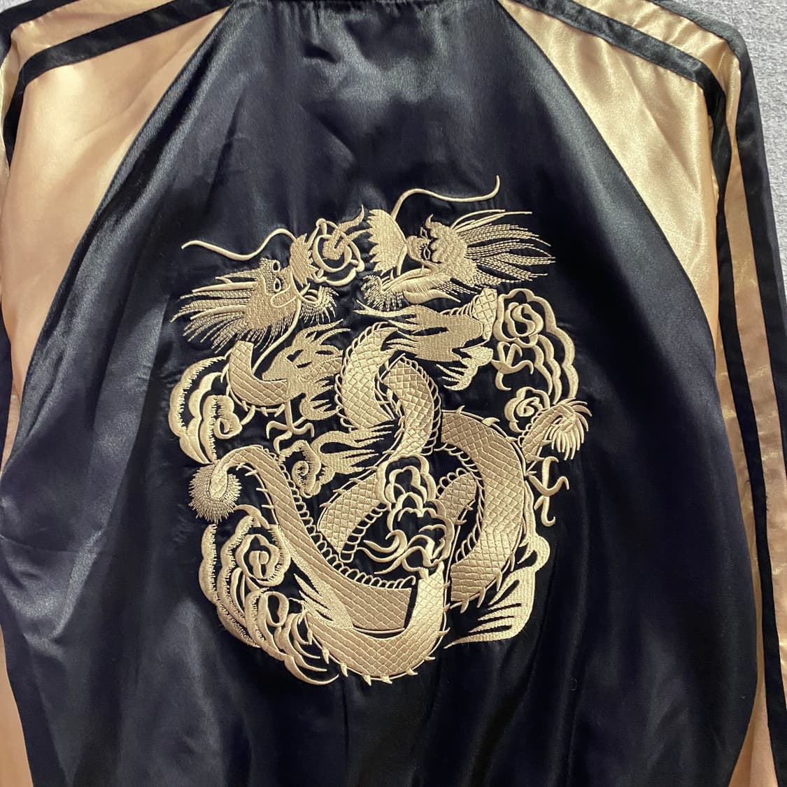 JPN 빈티지 용자수 리버시블 스카쟌 자켓 B4298 상품이미지6