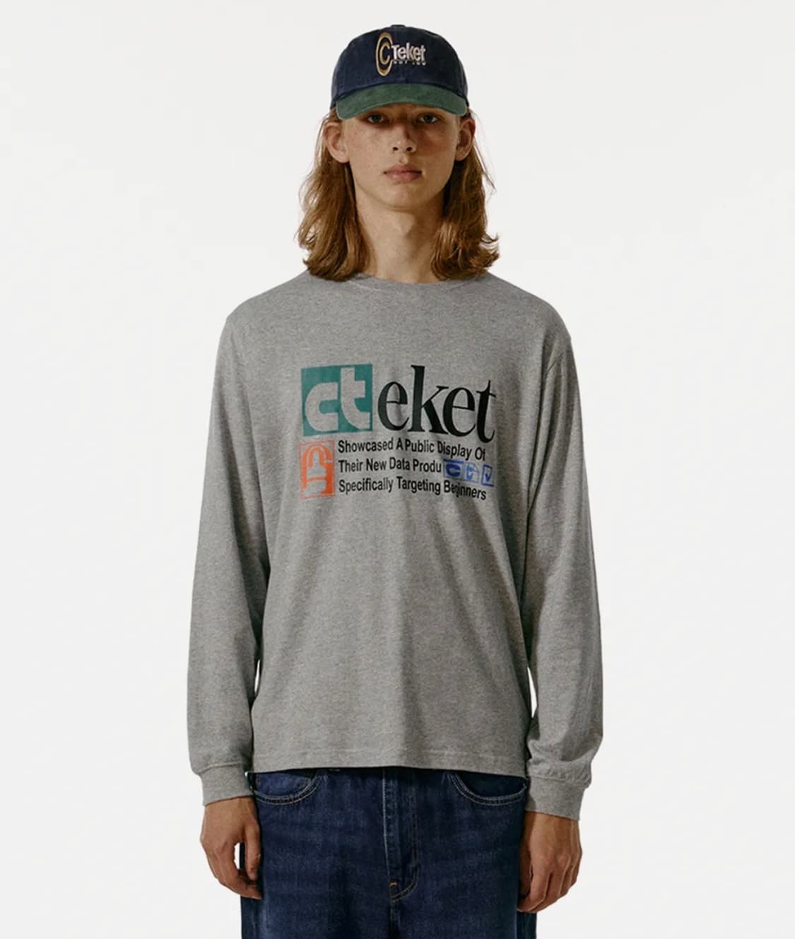 테켓 롱슬리브 L 새상품 상품이미지1