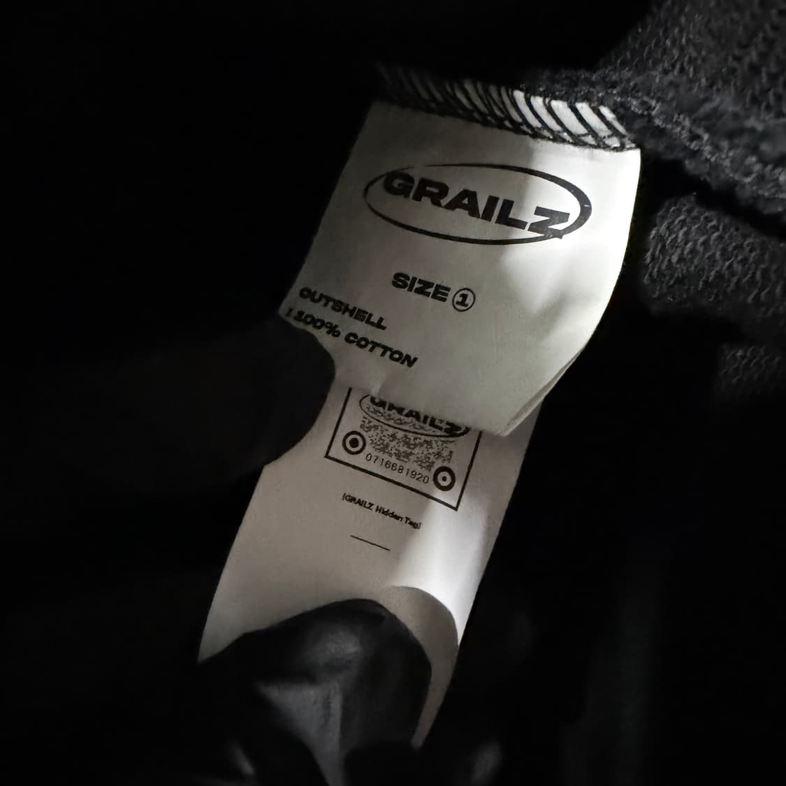 그레일즈 버튼 오버핏 후드 상품이미지5