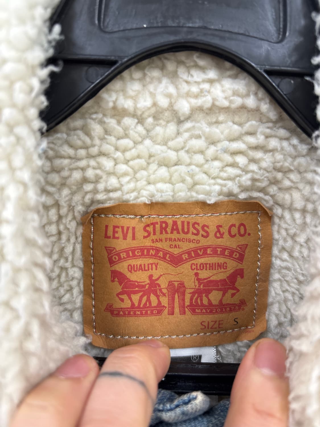 택부착)리바이스 우먼 데님자켓 상품이미지5