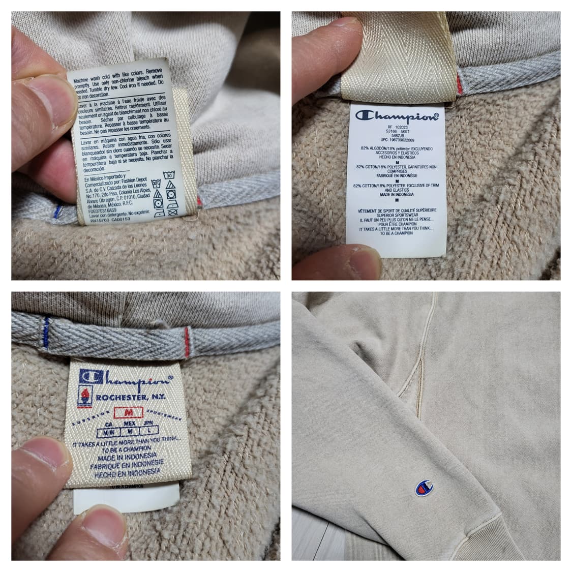 (M) 챔피온 로체스터 헤리티지 후드집업 Champion 상품이미지5