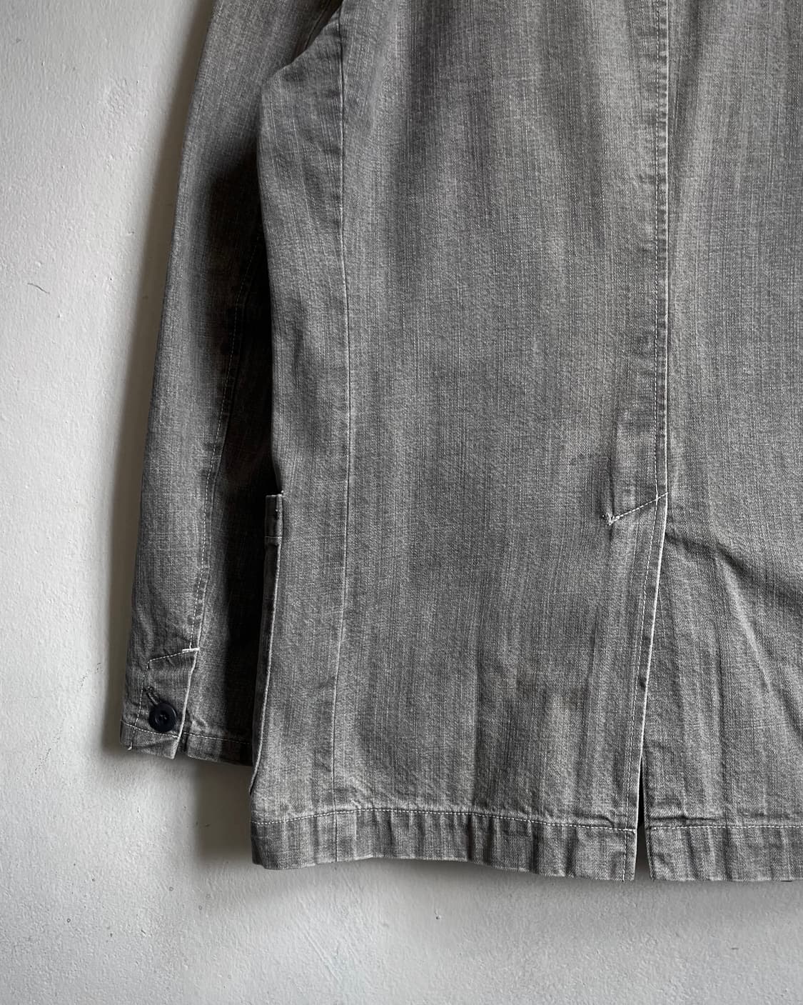 TORNADO MART Gray Washed Denim Jacket 상품이미지8