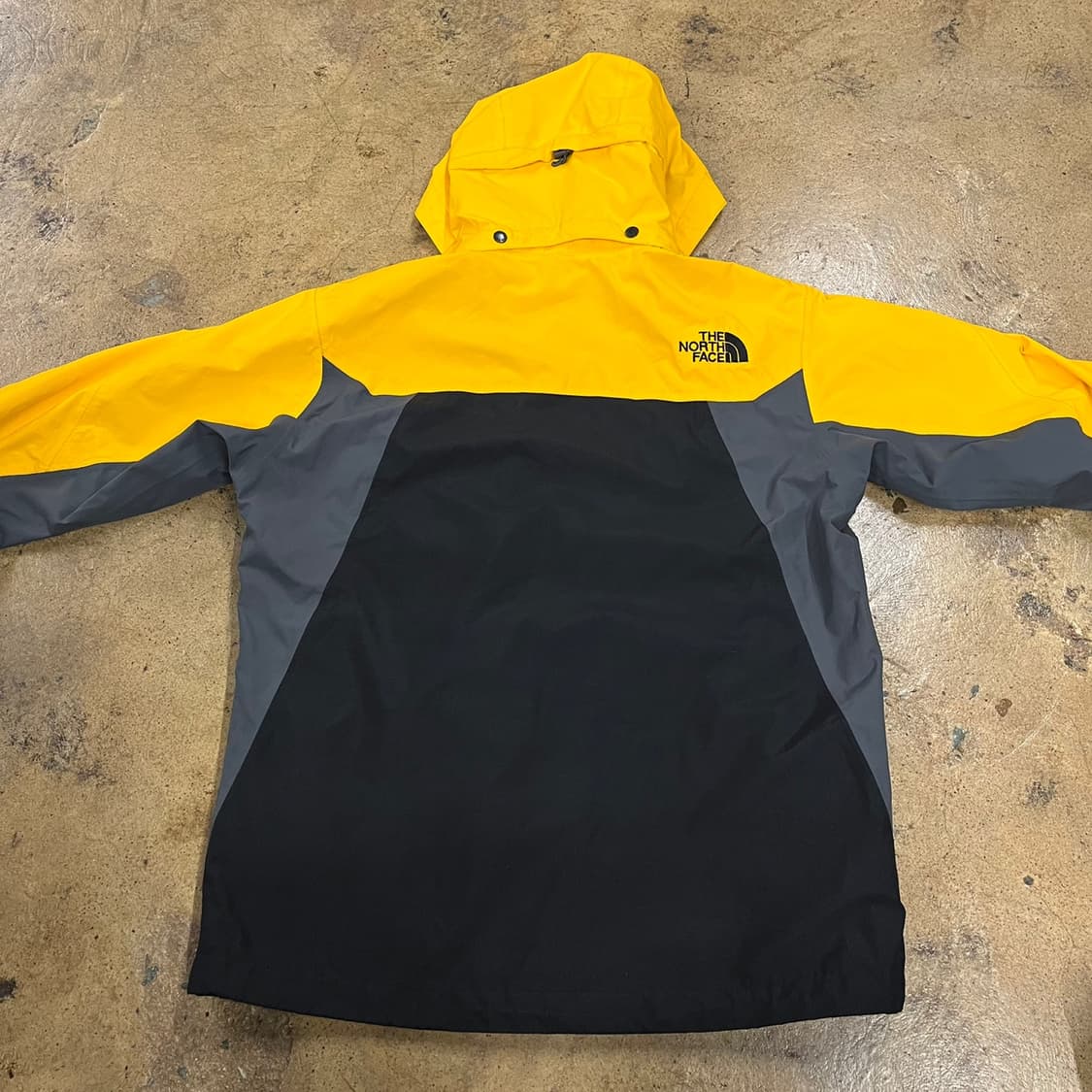 [정품/XS] 노스페이스 HYVENT 바람막이 옐로우 블랙 b10 상품이미지3