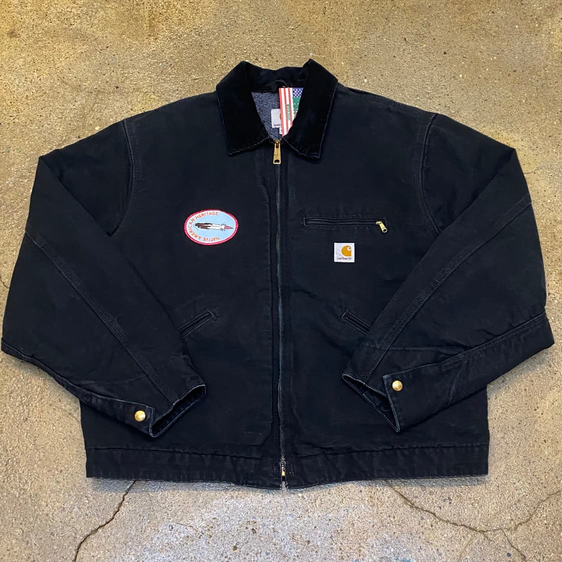 00s Made in USA 빈티지 칼하트 디트로이트 자켓 덕액티브 자켓 상품이미지1