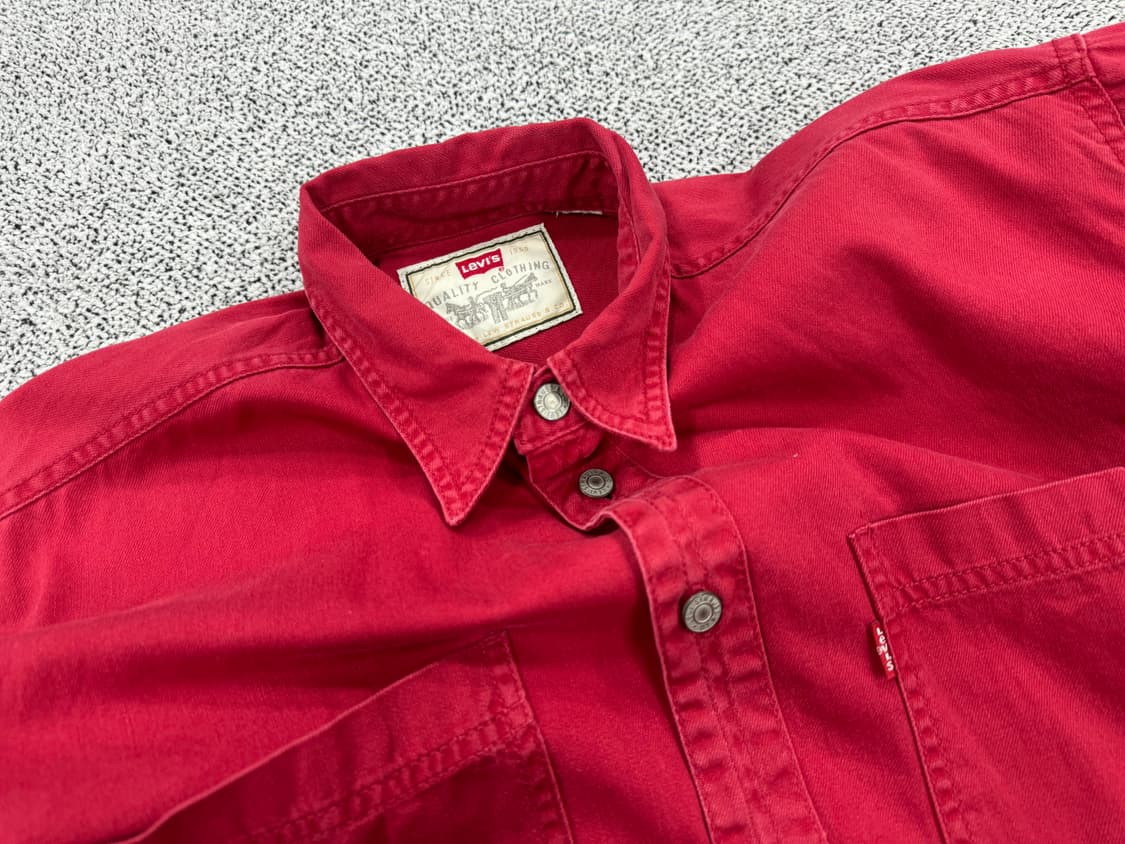 리바이스 90s 코튼셔츠 상품이미지2