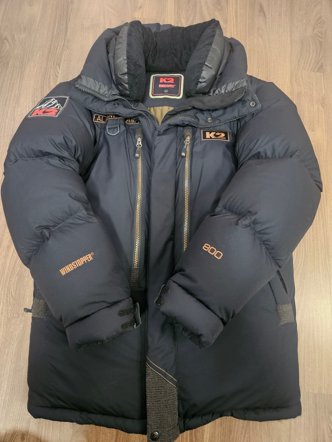 (95)k2 코볼트 패딩 블랙 상품이미지1