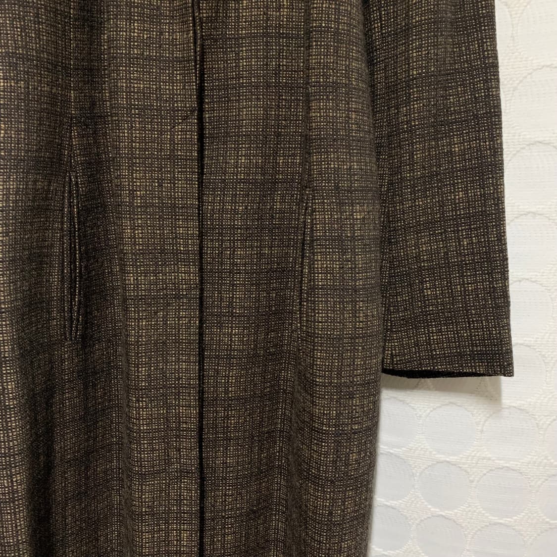 Kenzo 울 체크 코트 상품이미지7