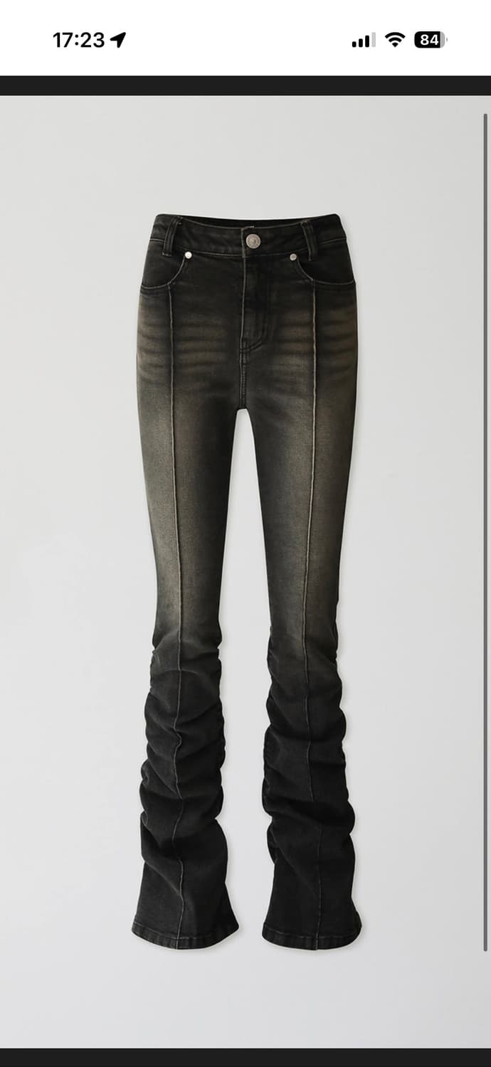 Shirring Point Slim Denim Pants 상품이미지2