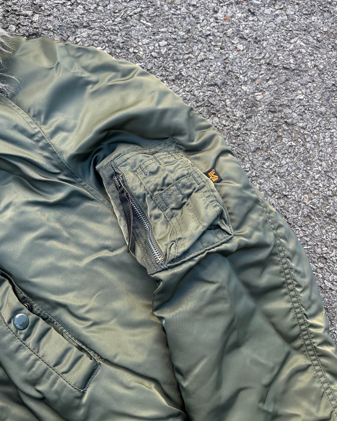 [XL] 80s 알파인더스트리 n2b 플라이트 자켓 상품이미지2