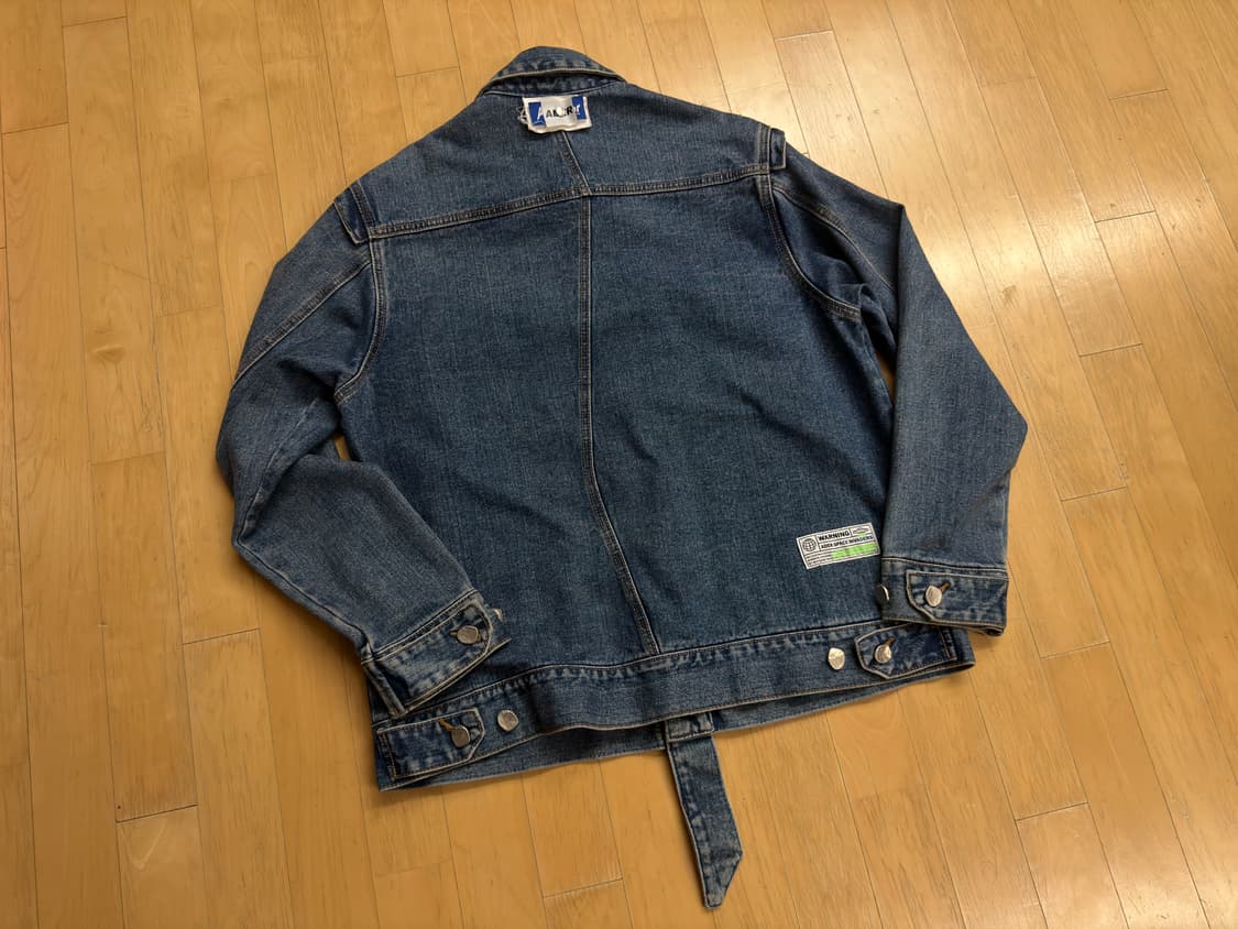 [아더에러] 20SS 스페이스 인베이더 랩핑 데님 자켓 (3사이즈) 상품이미지3