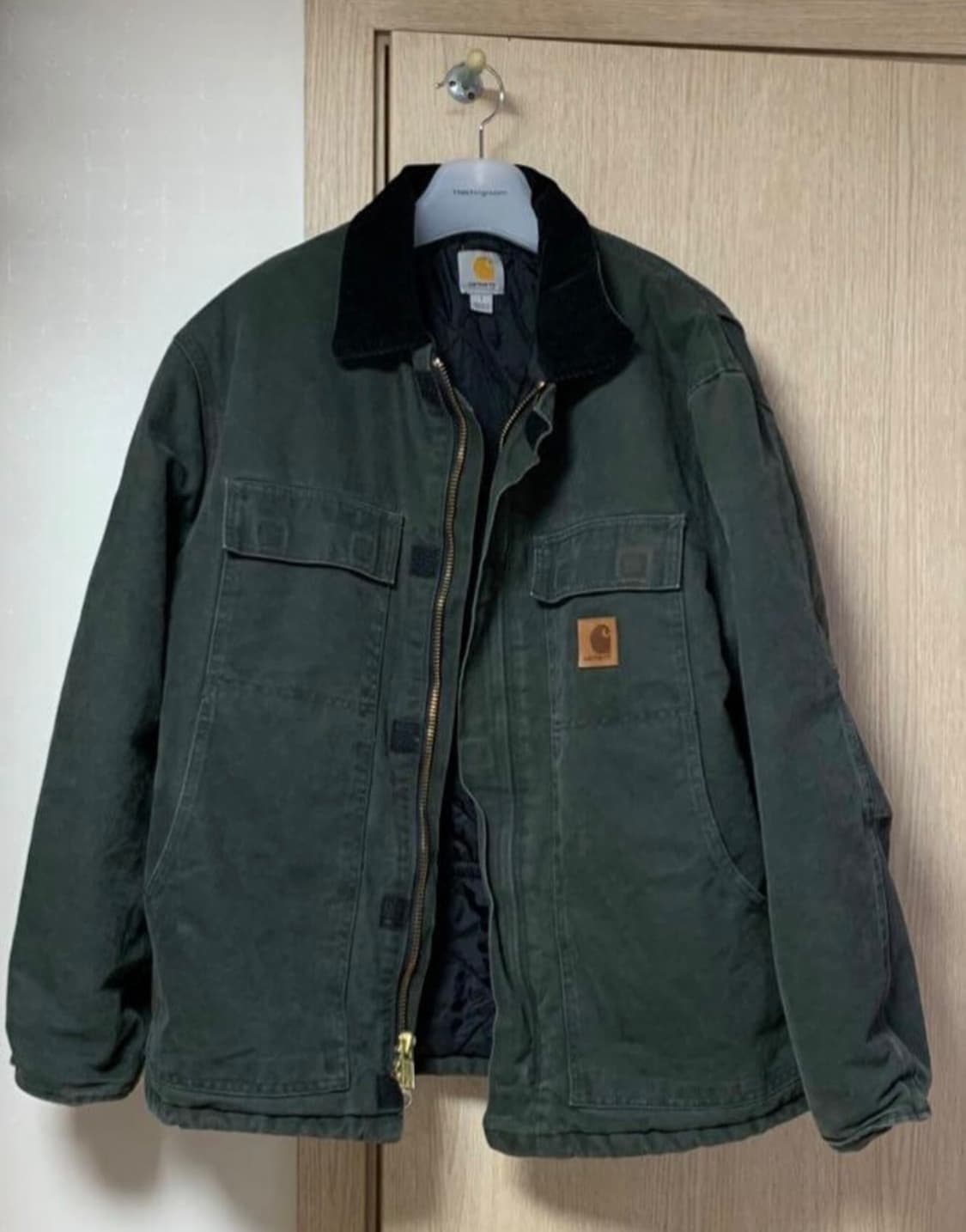 칼하트 c26 워크자켓 디트로이트 자켓 산타페 자켓 모스 L 신품급 상품이미지1