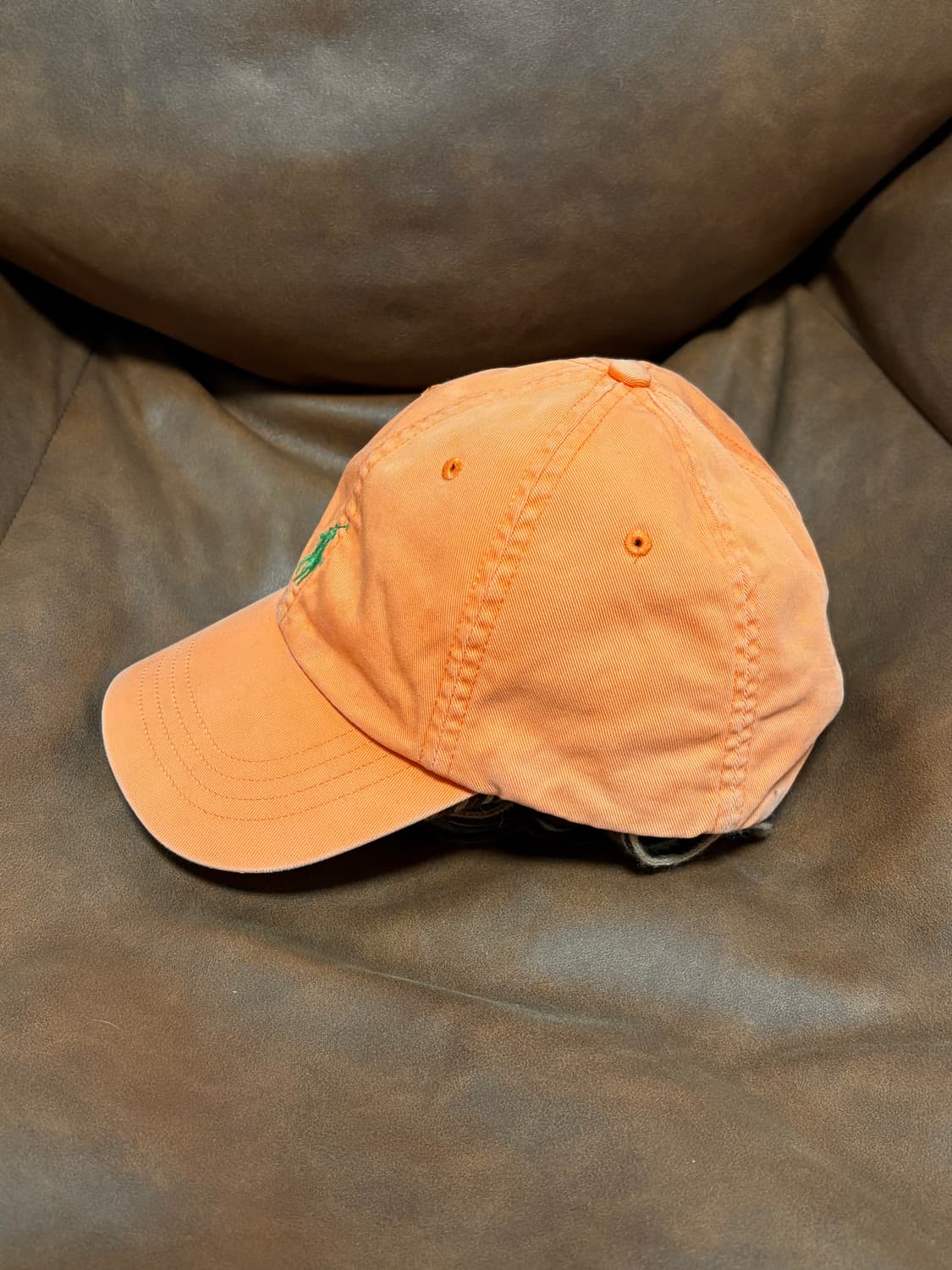 90s 폴로 랄프로렌 레더 스트랩 볼캡 상품이미지5