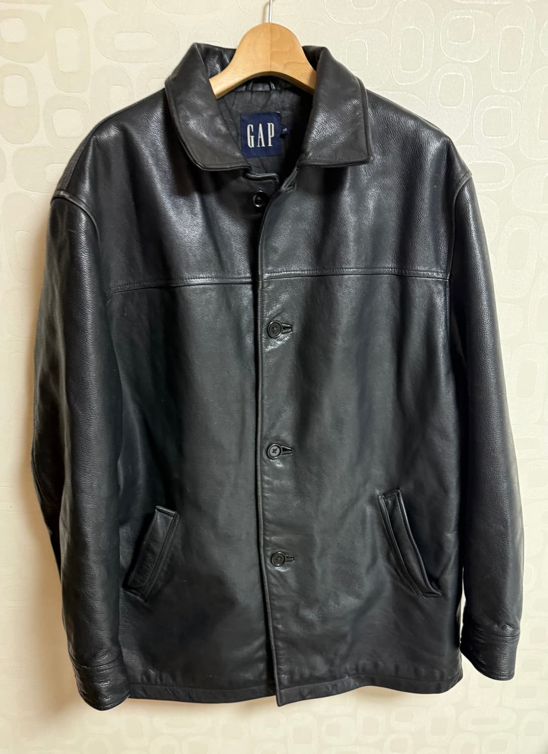 Gap 갭 90S OLD GAP 가죽 카코트 L사이즈 상품이미지1