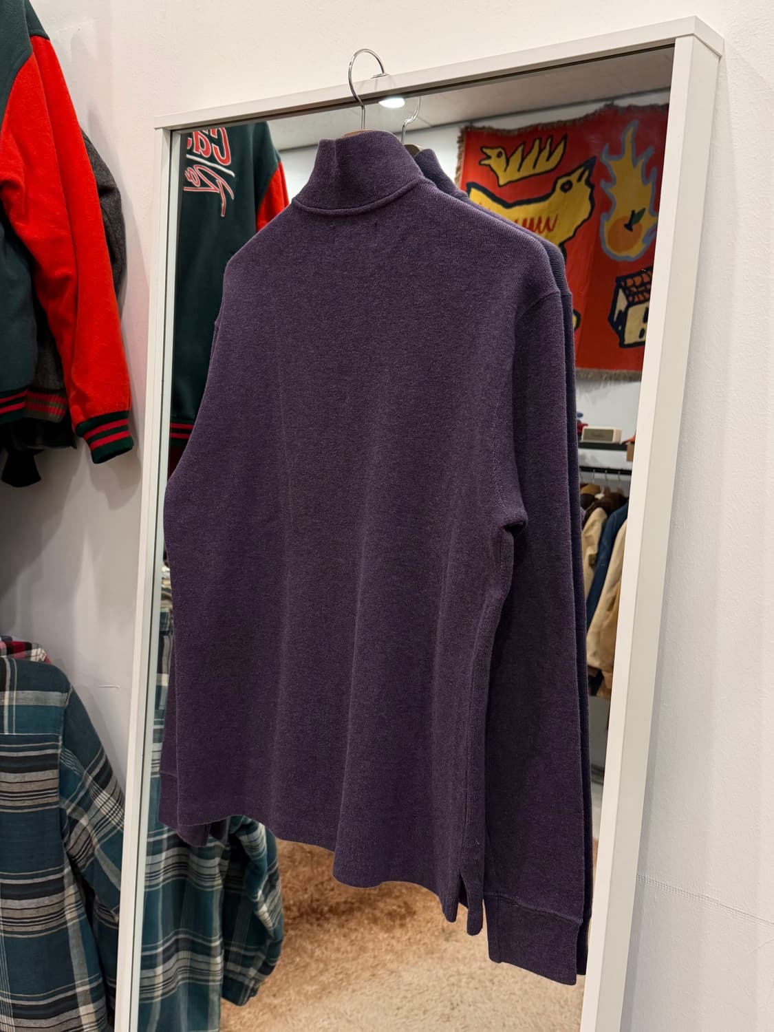 Polo ralph lauren 폴로 랄프로렌 하프넥 쿼터 집업 니트 상품이미지5