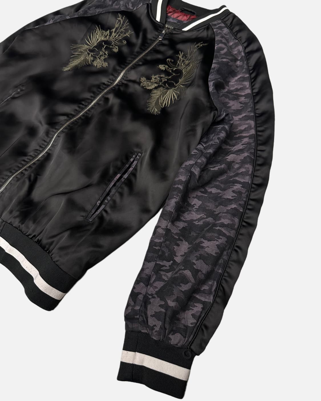 oriental embroidery camo sleeve sukajan 상품이미지4