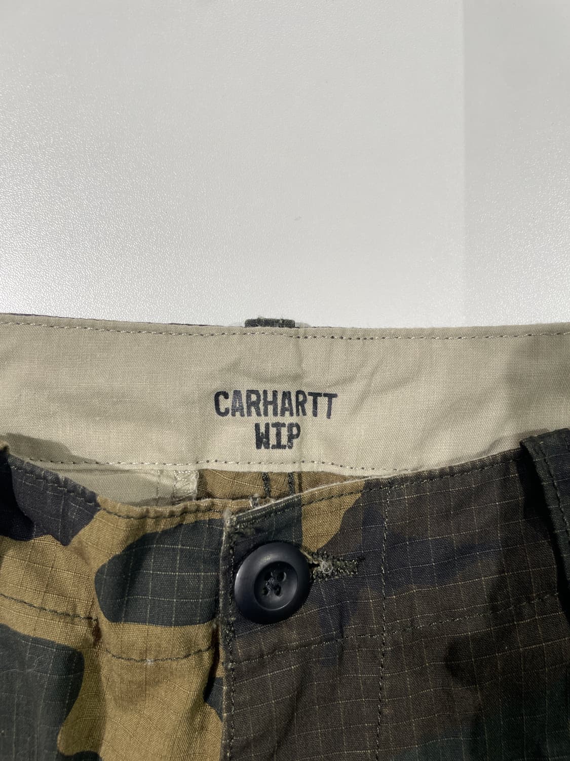 칼하트 wip 카모 에비에이션 카고 팬츠 상품이미지7