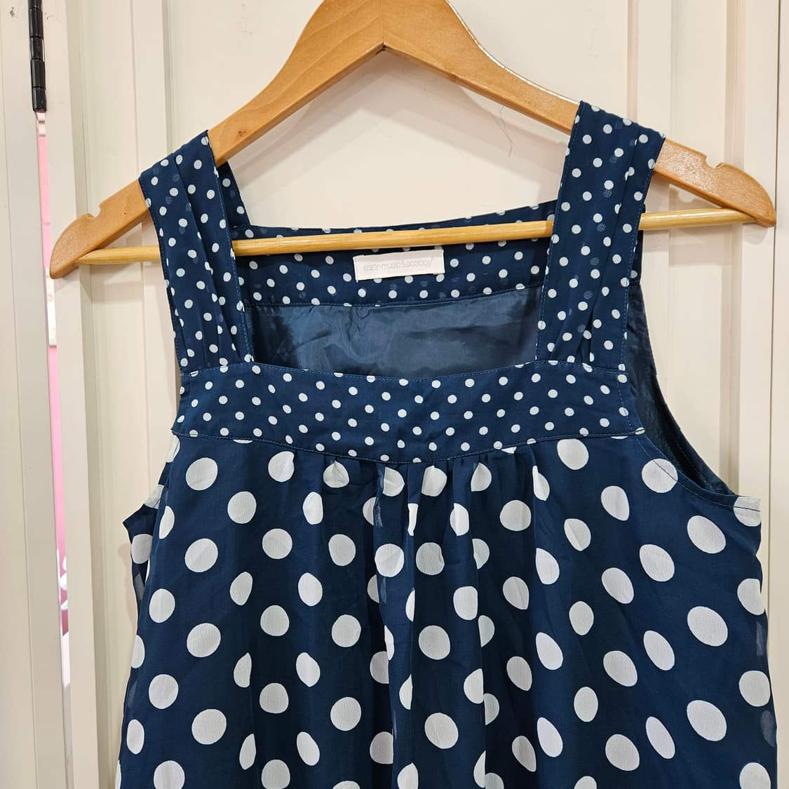 도트 쉬폰 원피스 상품이미지2