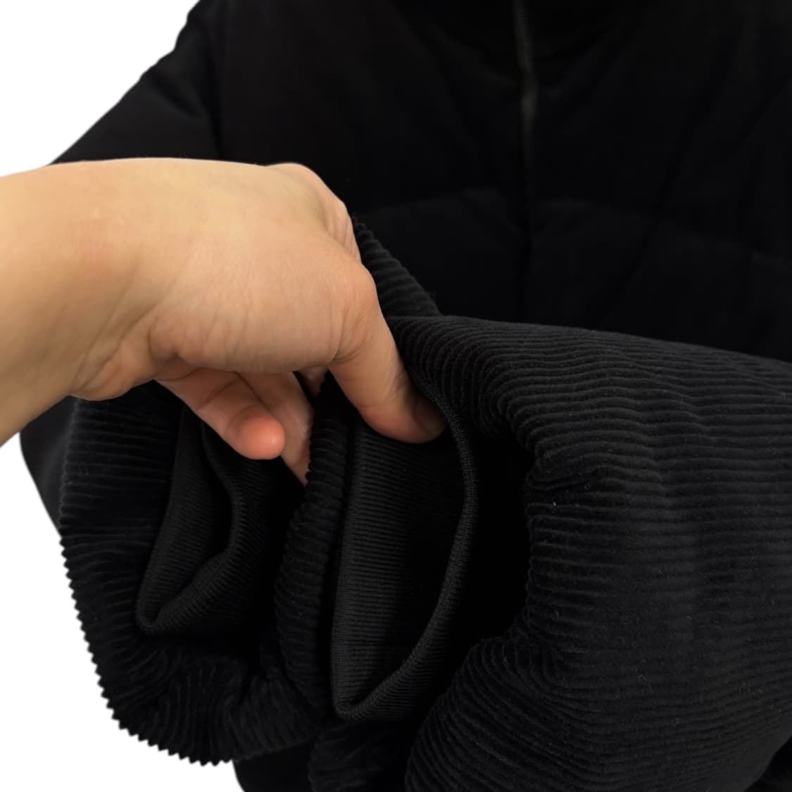 무신사 스탠다스 투웨이 코듀로이 다운패딩 상품이미지4