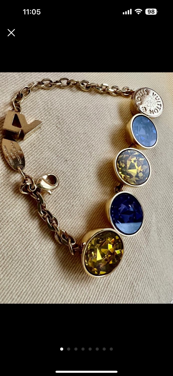 루이비통 오버 더 레인보우 팔찌 M66891 골드 상품이미지1