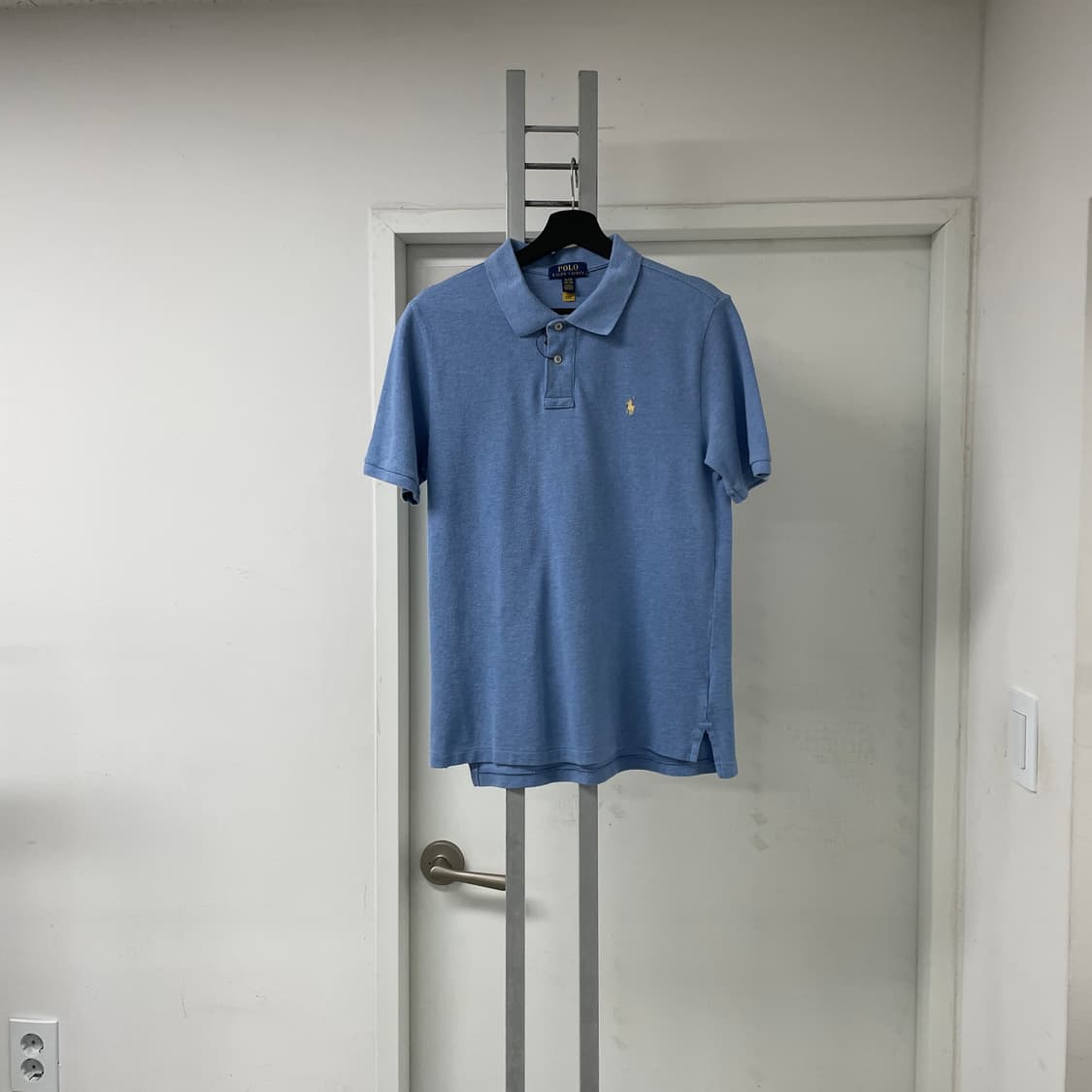 폴로 QR PK 반팔 카라티 스카이블루 XL18-20(W) 상품이미지1