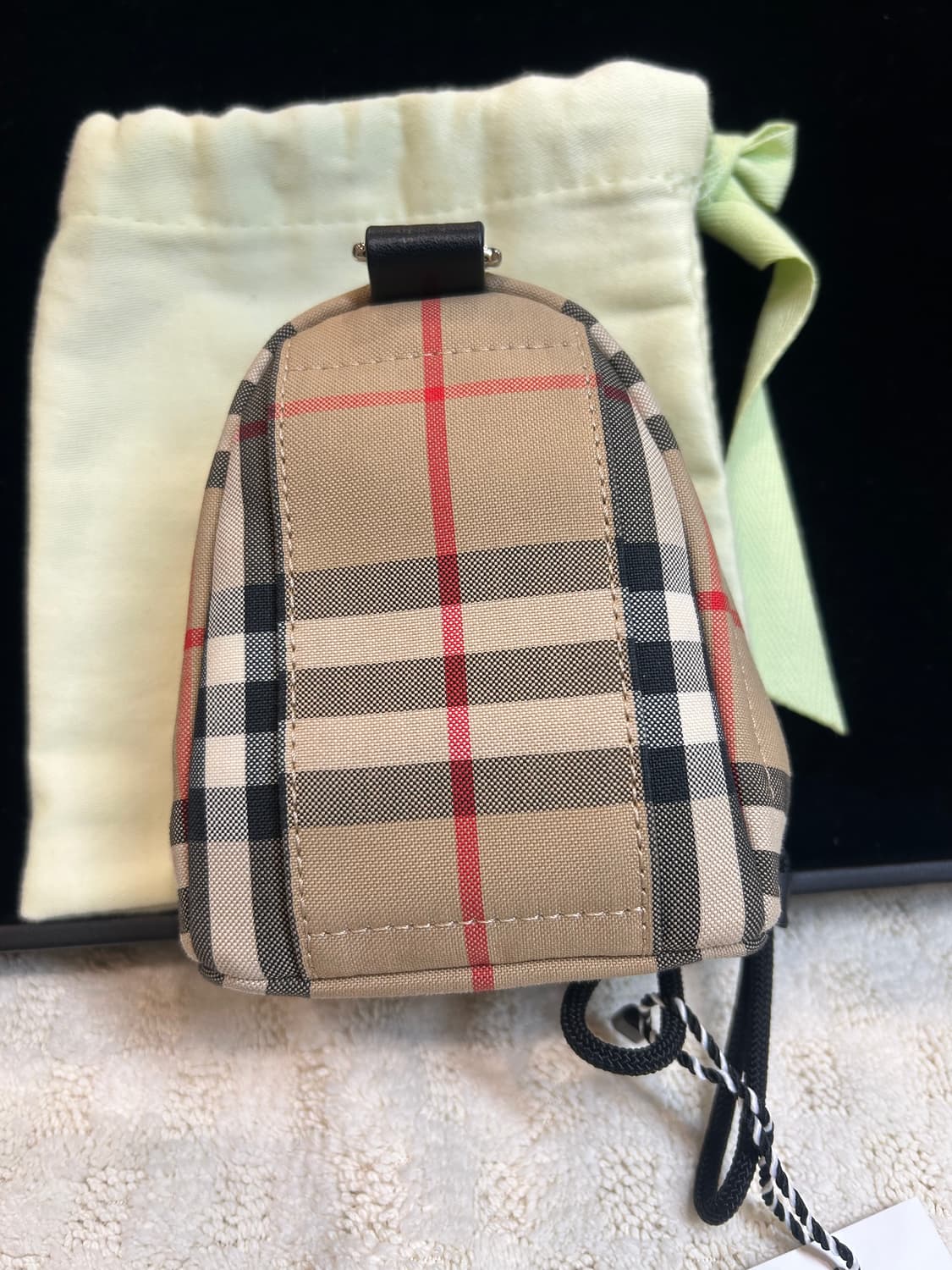 [정품/중고] 버버리 미니 백팩 키링 / 백참 상품이미지2