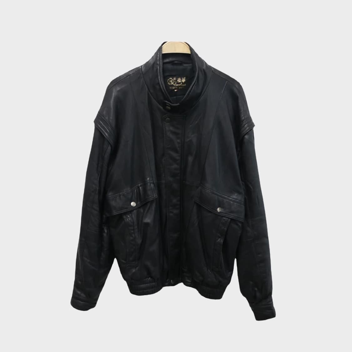 블랙 양가죽 블루종 자켓 60359 상품이미지1