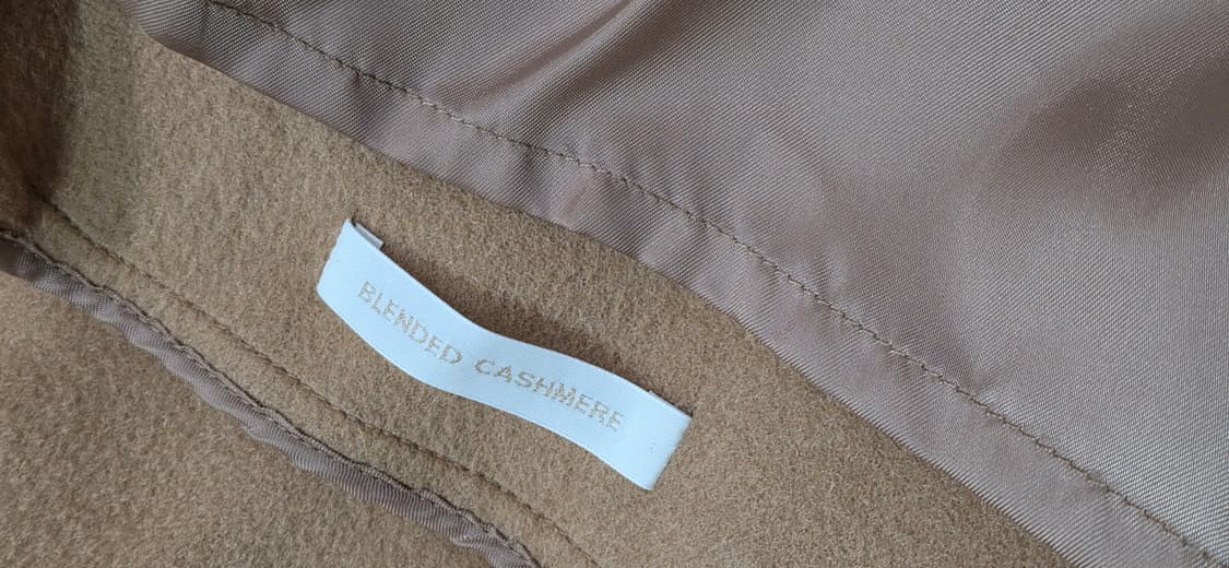 쥬크 ZOOC 울캐시미어 카멜 롱 코트 55 상품이미지6