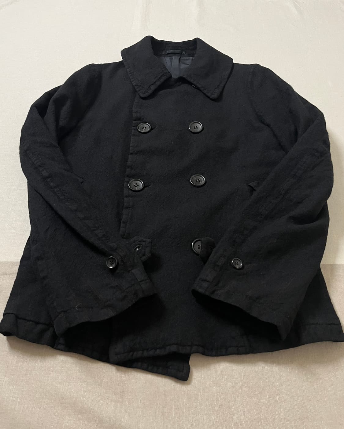 꼼데가르송 옴므 축융 울 피코트 comme des garcons 상품이미지7