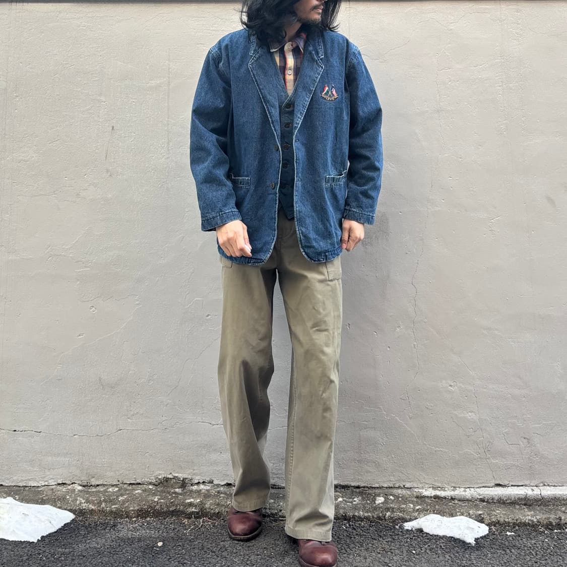 80년대 리바이스 데님 블레이저 자켓 상품이미지10