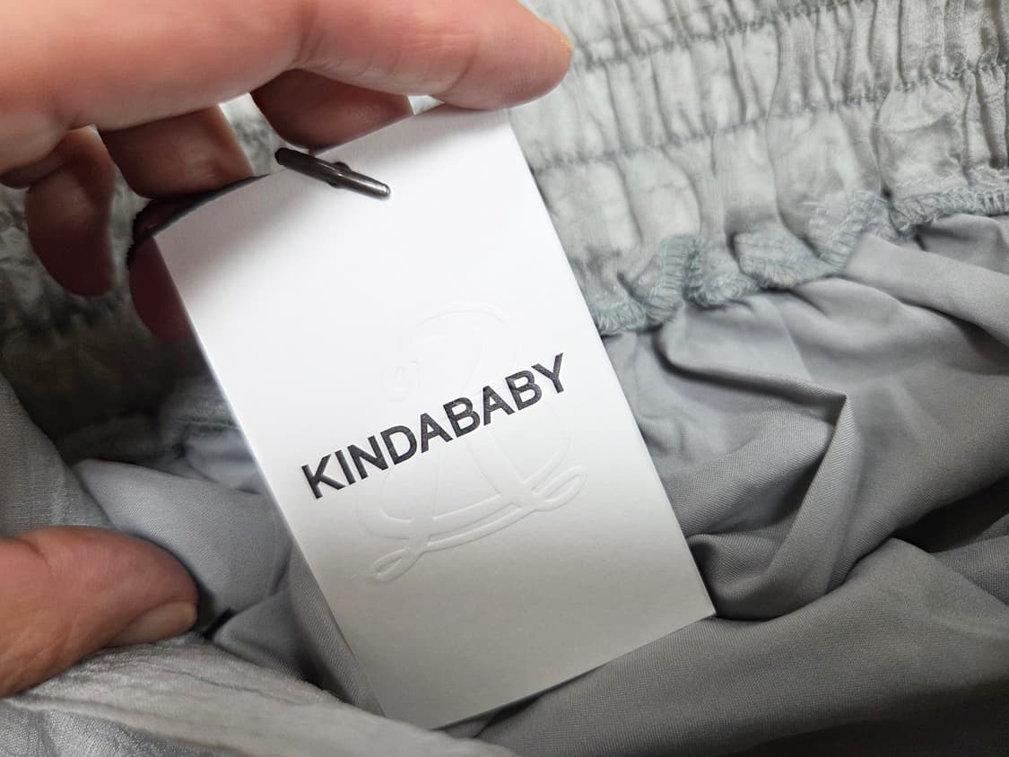 카인더베이비(KINDABABY) 코르셋 리본 레이어드 스커트 새상품 상품이미지9