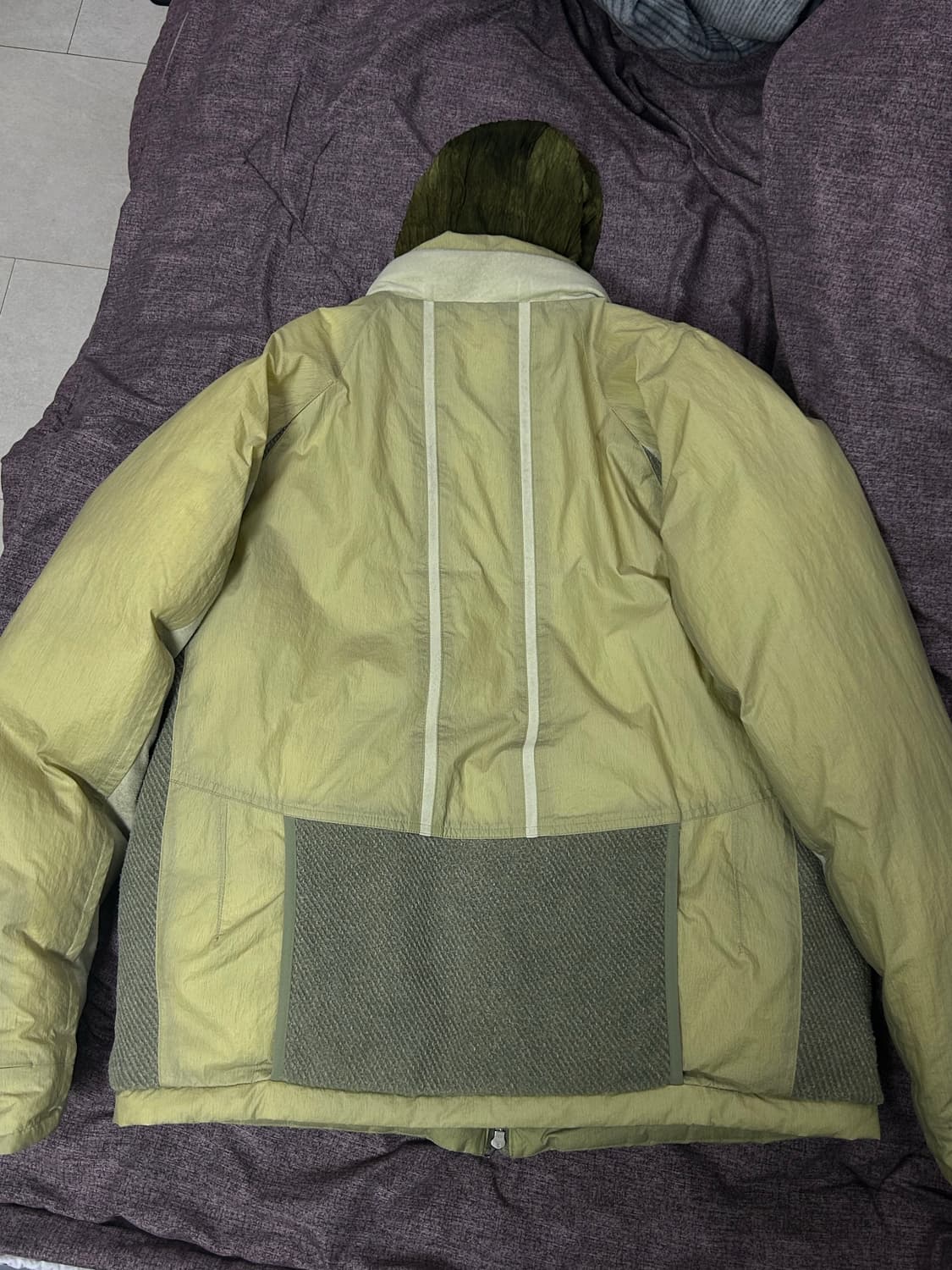 [3] xlim ep4 01 DOWN JACKET 패딩 그린색상 상품이미지6