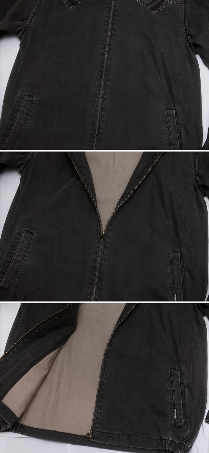 울리치 피그먼트워싱 웨스턴 트윌코튼 워크 자켓 (100-105) 상품이미지6