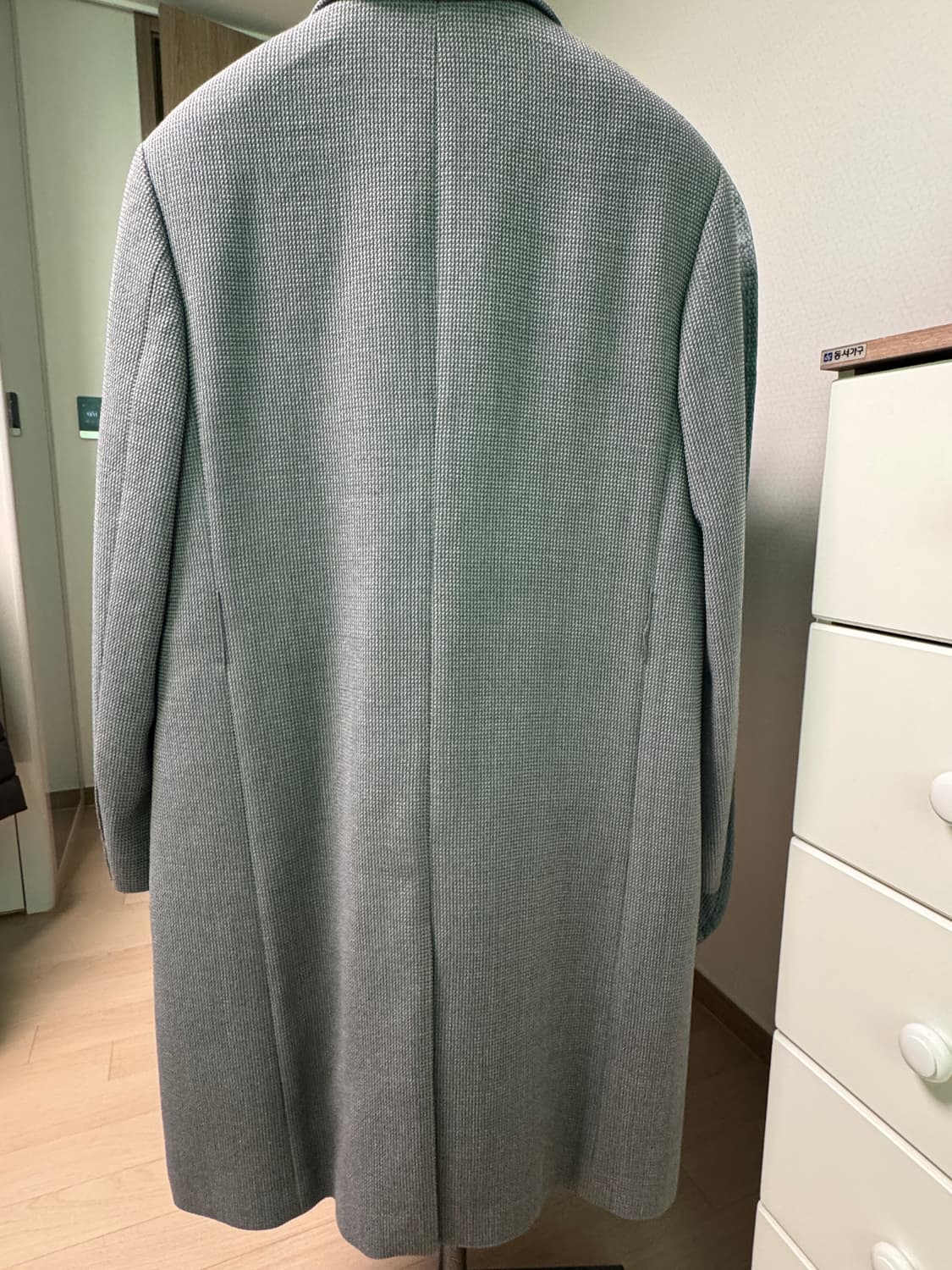 질 스튜어트 뉴욕 그레이 트윌 로브코트 상품이미지2